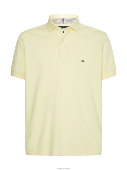 1985 flex orgaanilisest puuvillast polo RJV621107 sidruni keerd Tommy Hilfiger