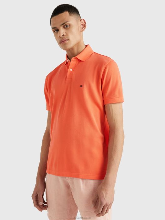 1985 flex orgaanilisest puuvillast polo RJV621120 havai korallid Tommy Hilfiger