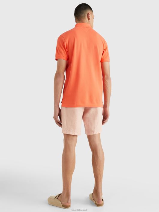 1985 flex orgaanilisest puuvillast polo RJV621120 havai korallid Tommy Hilfiger