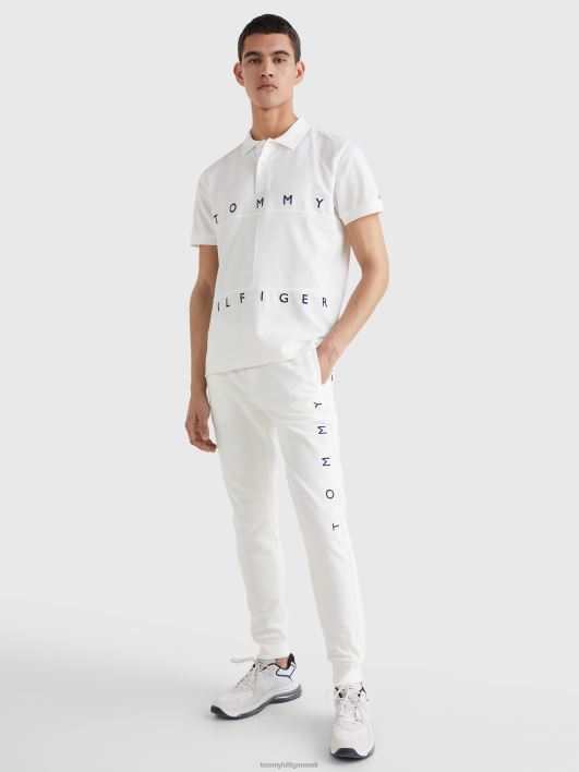 mono lipuga polo RJV621165 ekru Tommy Hilfiger