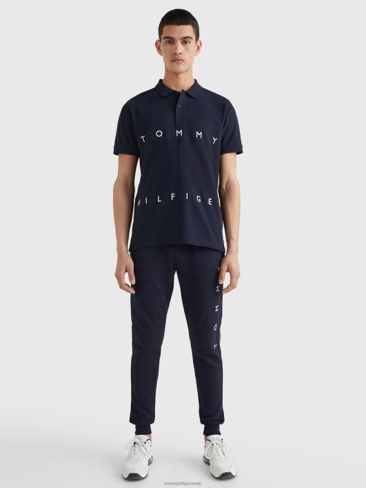 mono lipuga polo RJV621171 kõrbe taevas Tommy Hilfiger