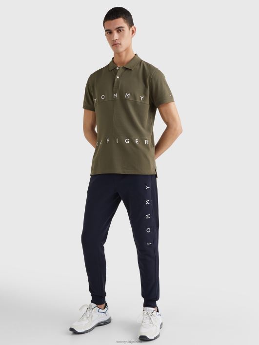 mono lipuga polo RJV621173 armee roheline Tommy Hilfiger