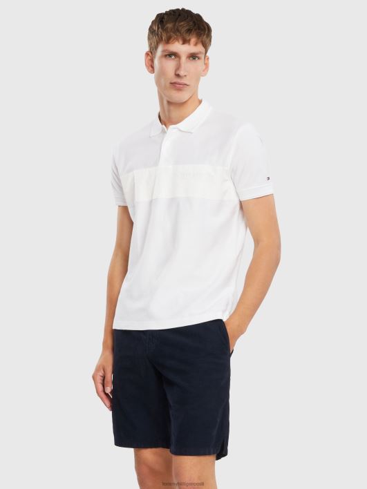 monogramm teip tavaline polosärk RJV621136 valge Tommy Hilfiger