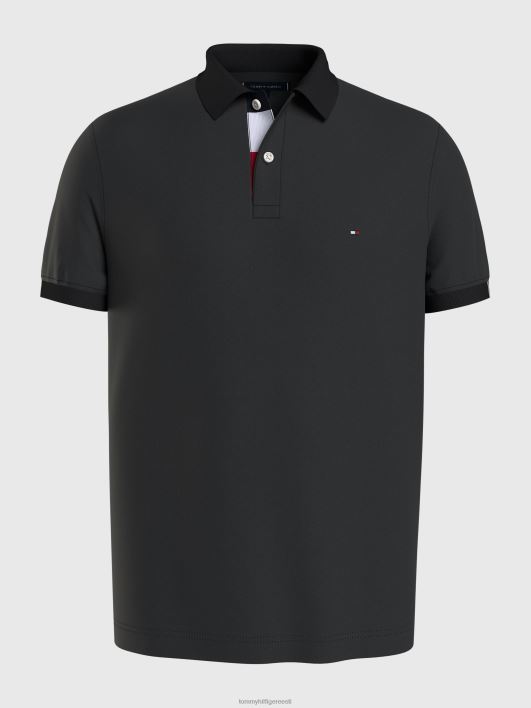 pluss värviblokeeringuga tavaline polo RJV621153 must Tommy Hilfiger