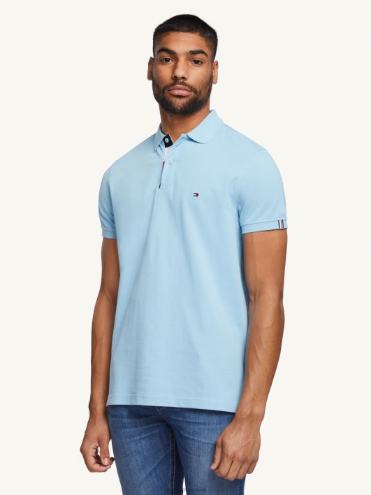 värviblokeeritud polo RJV621114 kolumbia sinine Tommy Hilfiger