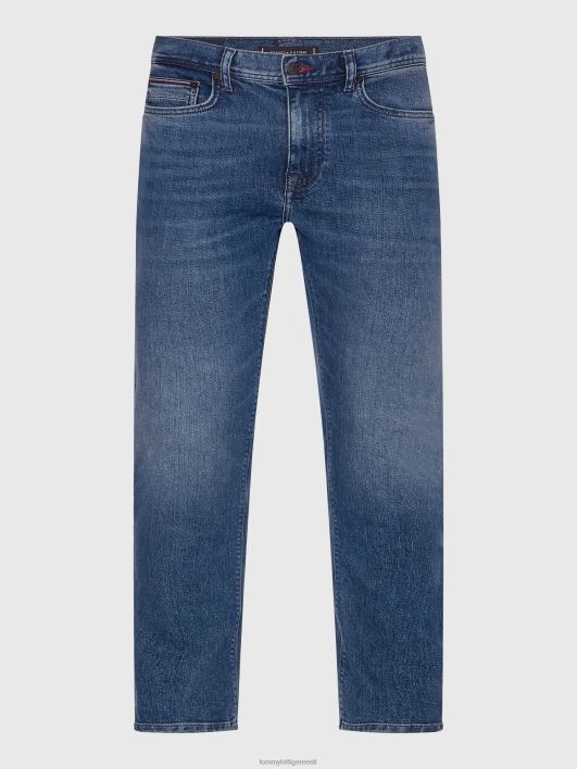 bleecker õhukesed pleekinud teksad RJV621020 seeder indigo Tommy Hilfiger