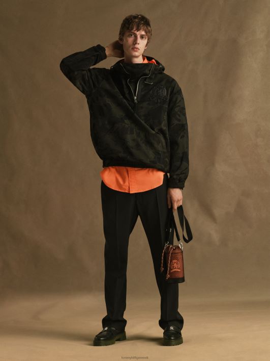 crest bootcut püksid RJV621042 must Tommy Hilfiger