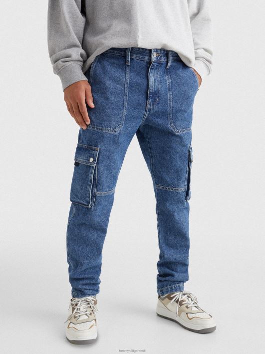 ethan relaxed fit cargo teksad RJV621066 denim keskmine Tommy Hilfiger