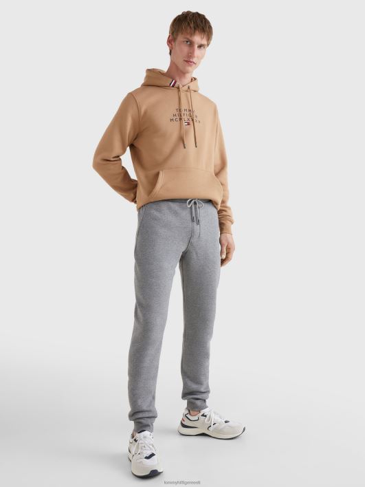 mansettidega logoga jooksjad RJV621063 keskmine hall kanarbik Tommy Hilfiger