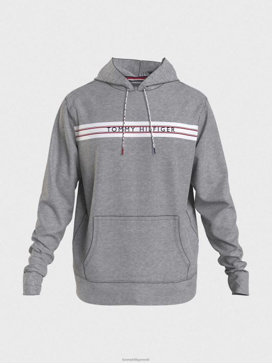 signatuuriga lint kapuuts RJV62717 helehall kanarbik Tommy Hilfiger