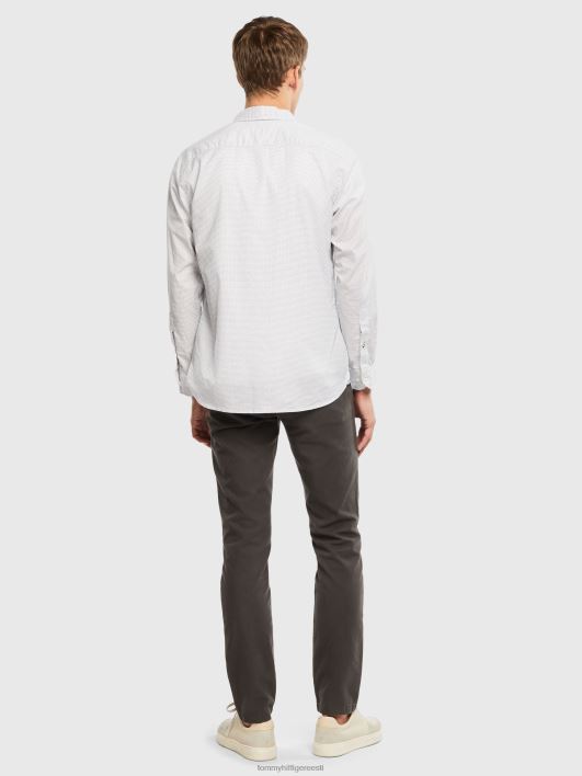 core flex geoprint särk RJV621233 valge/süsinikmerestik Tommy Hilfiger