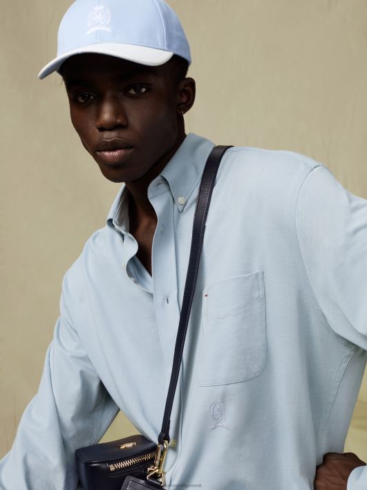 lääneranniku prep crest pikeesärk RJV621237 sinine kellamäng Tommy Hilfiger