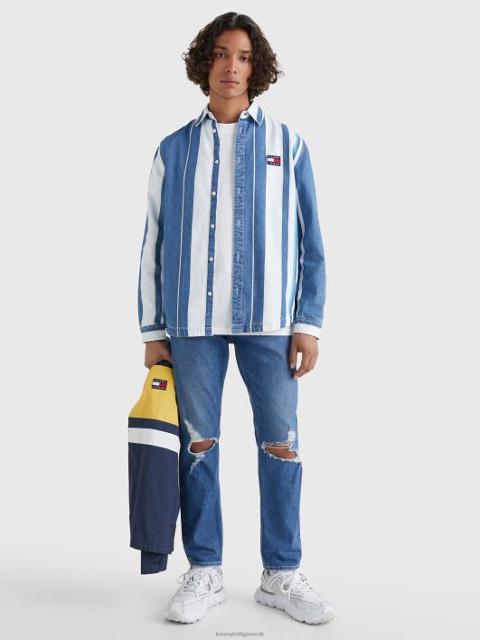 triibuline teksasärk RJV621210 denim keskmine Tommy Hilfiger