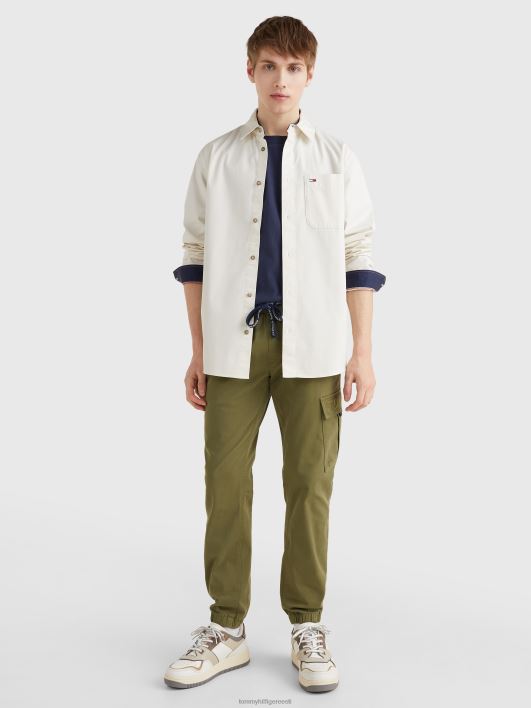 uudne kolledžisärk RJV621213 iidne valge Tommy Hilfiger