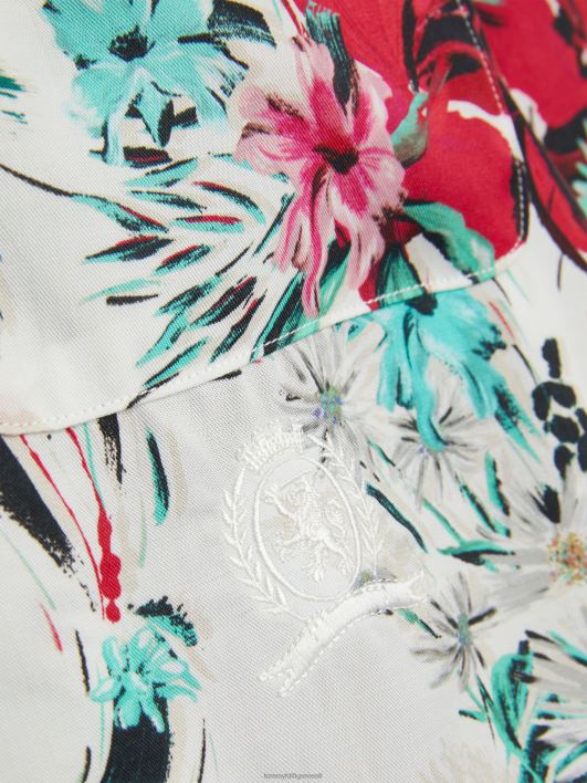 west coast prep kerge trükiga lühikeste varrukatega särk RJV621238 mitu Tommy Hilfiger