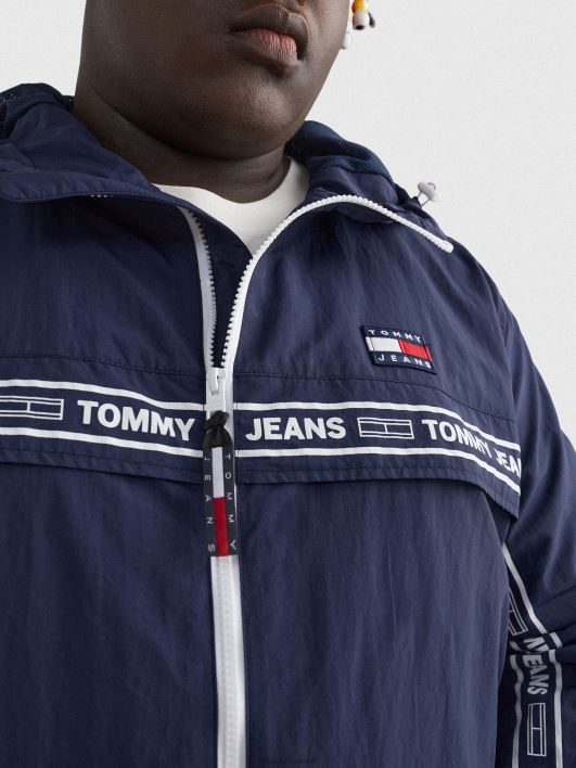 pluss logoteip chicago tuulejope RJV62613 hämar merevägi Tommy Hilfiger