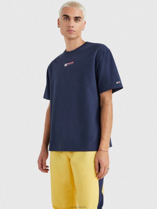 Heritage orgaanilise puuvilla logoga t-särk RJV621731 hämar merevägi Tommy Hilfiger