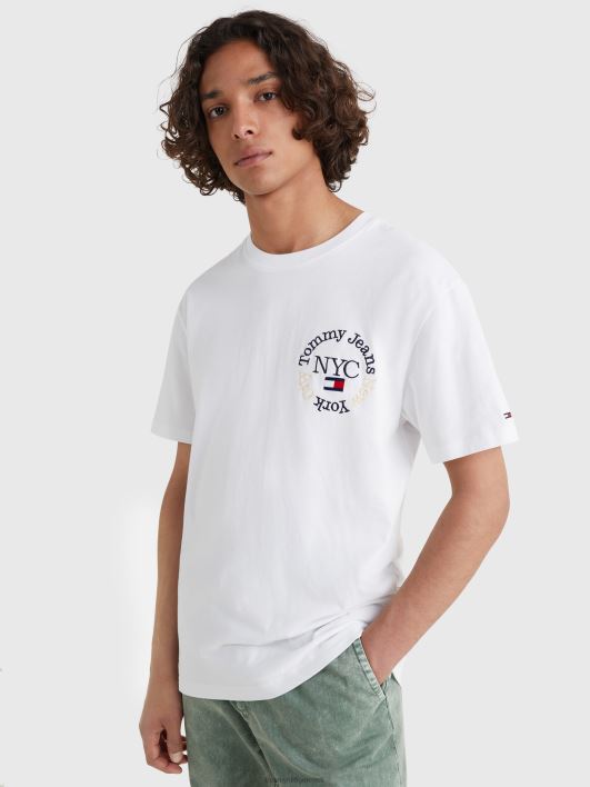 ajatu logoga T-särk RJV621620 iidne valge Tommy Hilfiger