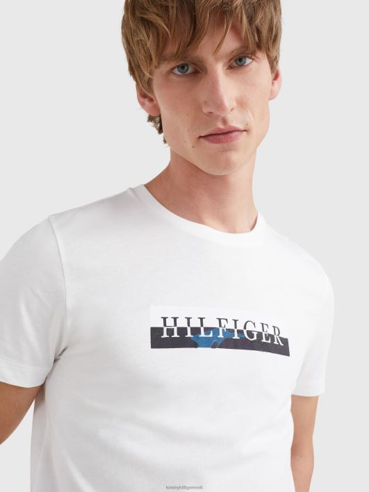 camo graafilise logoga T-särk RJV621703 valge Tommy Hilfiger