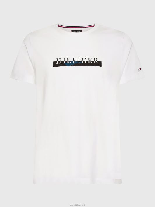 camo graafilise logoga T-särk RJV621703 valge Tommy Hilfiger