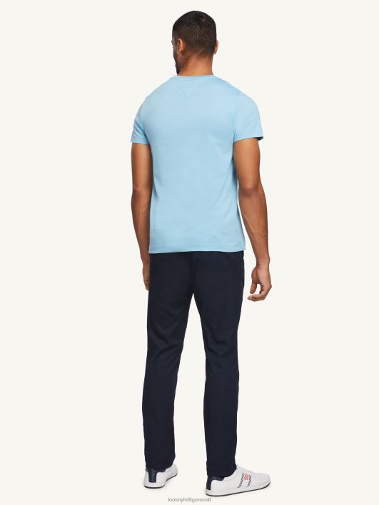ettevõtte graafiline tee RJV621568 kolumbia sinine Tommy Hilfiger