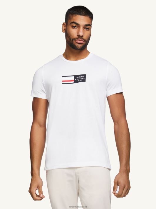 ettevõtte graafiline tee RJV621639 valge Tommy Hilfiger