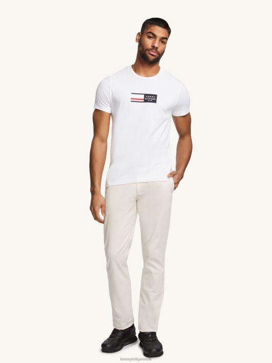 ettevõtte graafiline tee RJV621639 valge Tommy Hilfiger