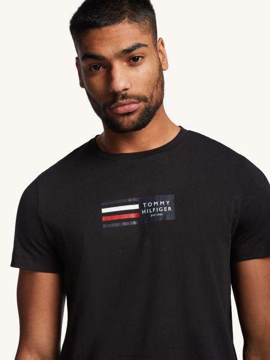 ettevõtte graafiline tee RJV621657 must Tommy Hilfiger
