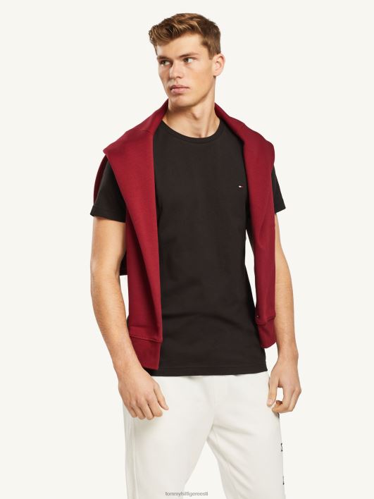 ettevõtte tagumine logoga tee RJV621709 must Tommy Hilfiger