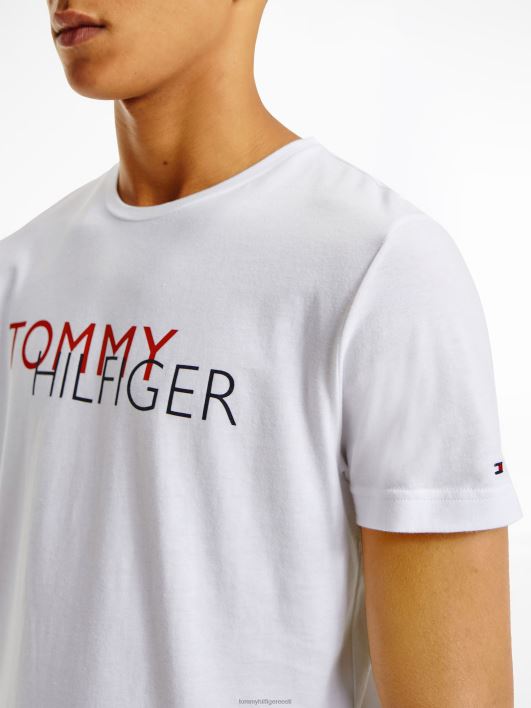 graafiline tee RJV621720 valge Tommy Hilfiger