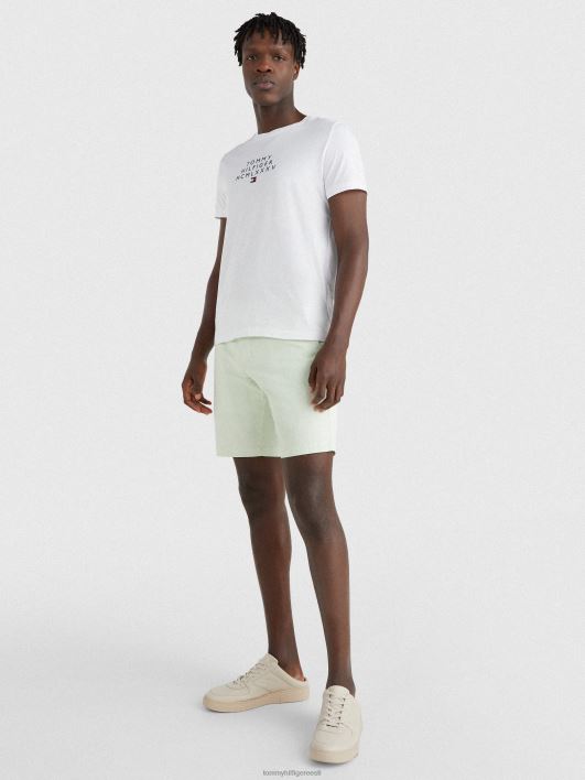 graafilise logoga T-särk RJV621495 valge Tommy Hilfiger