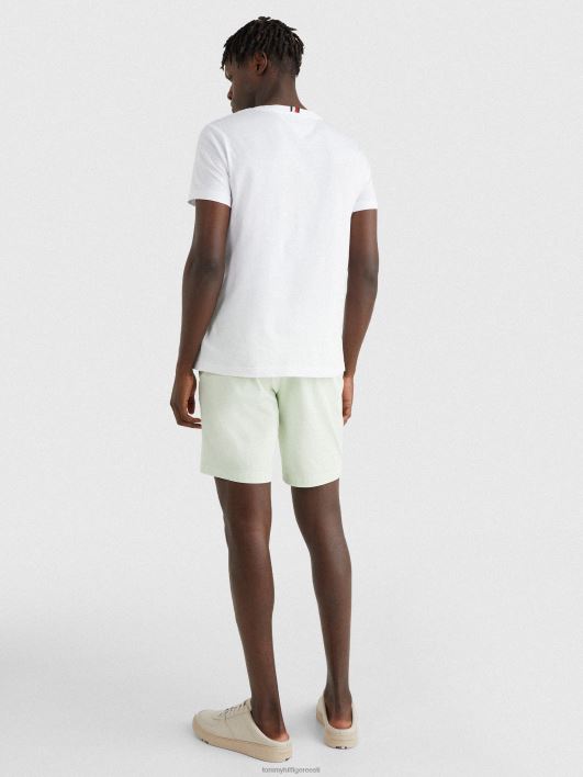 graafilise logoga T-särk RJV621495 valge Tommy Hilfiger