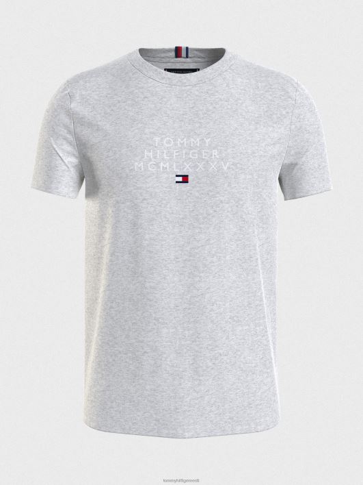 graafilise logoga T-särk RJV621499 helehall kanarbik Tommy Hilfiger