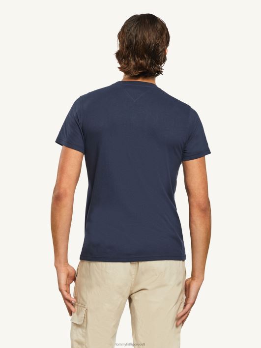 hädavajalik logoga T-särk RJV621486 hämar merevägi Tommy Hilfiger