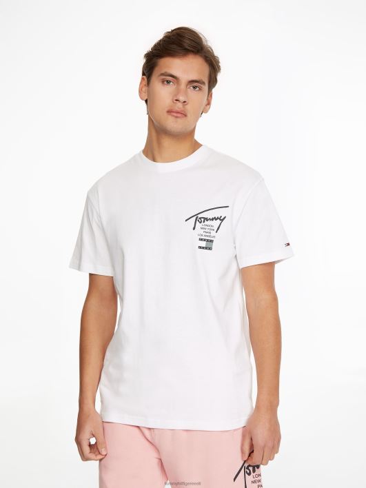 kaasaegne sig tee RJV621691 valge Tommy Hilfiger