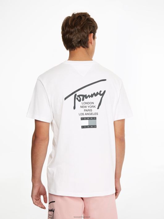 kaasaegne sig tee RJV621691 valge Tommy Hilfiger