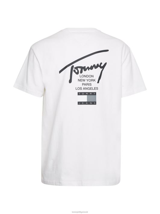 kaasaegne sig tee RJV621691 valge Tommy Hilfiger