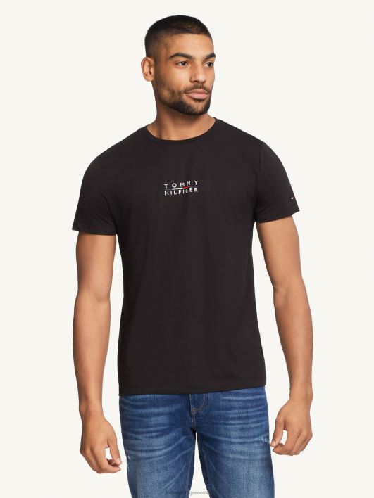 kandiline logoga tee RJV621470 must Tommy Hilfiger