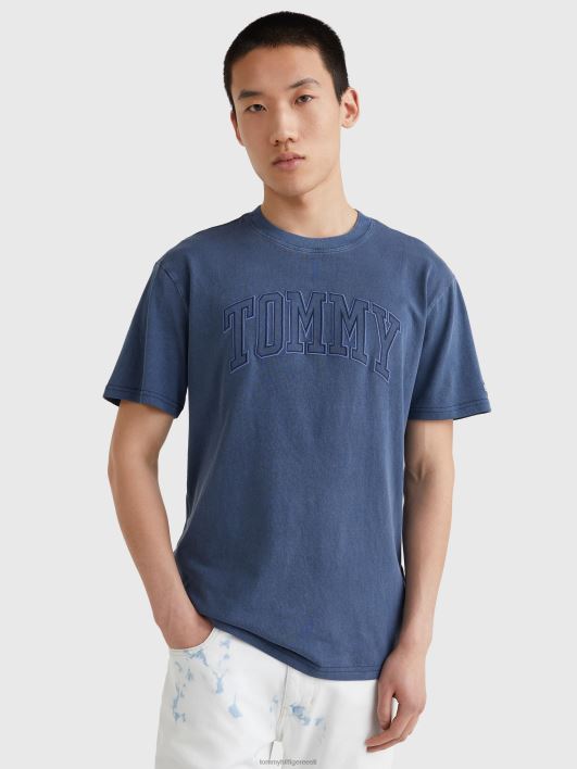 kolledži ülikooli logoga T-särk RJV621538 hämar merevägi Tommy Hilfiger