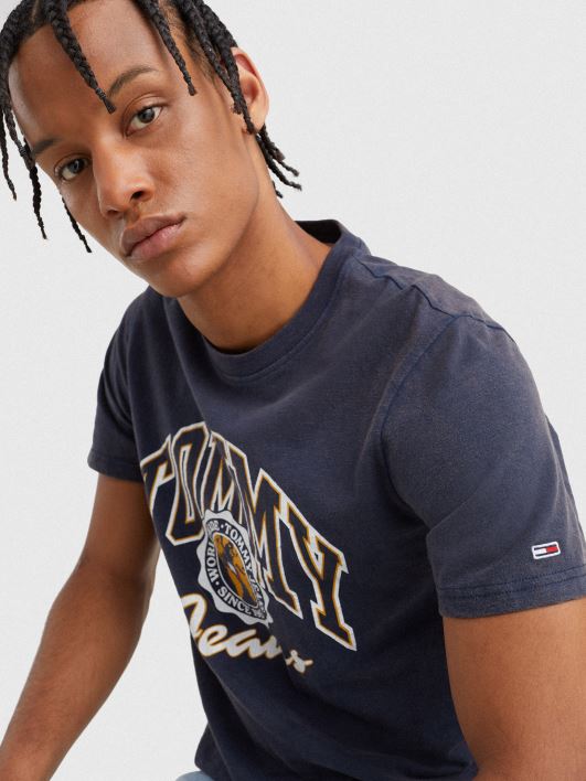 kolledži logoga t-särk RJV621479 hämar merevägi Tommy Hilfiger
