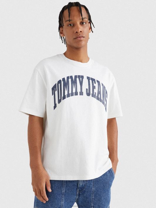 kolledži logoga t-särk RJV621563 valge Tommy Hilfiger