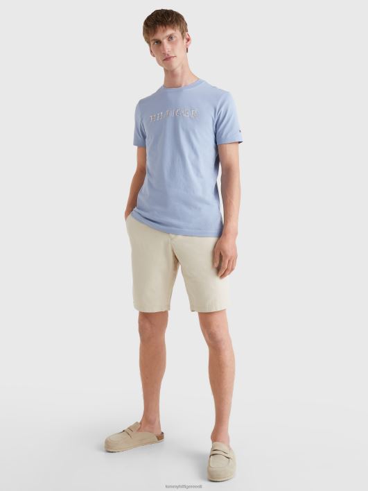 lahe tikandiga t-särk RJV621619 koivas sinine Tommy Hilfiger