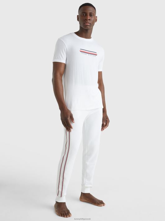 lounge seacelli signatuuriga T-särk RJV621474 valge Tommy Hilfiger