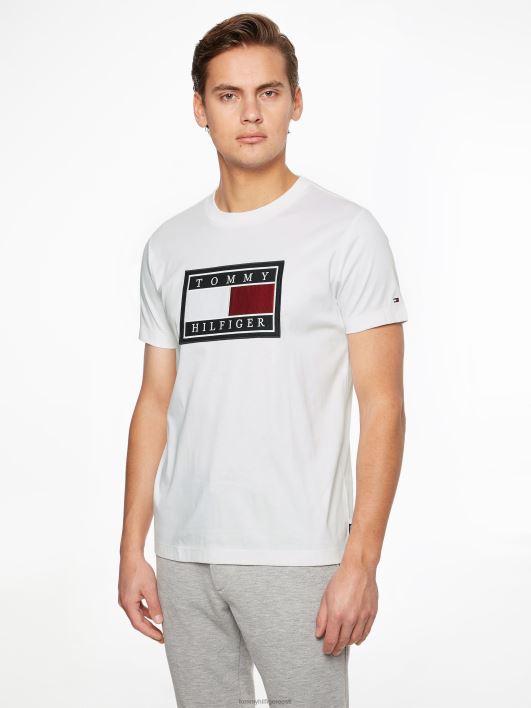 lux interlock tee RJV621510 valge Tommy Hilfiger
