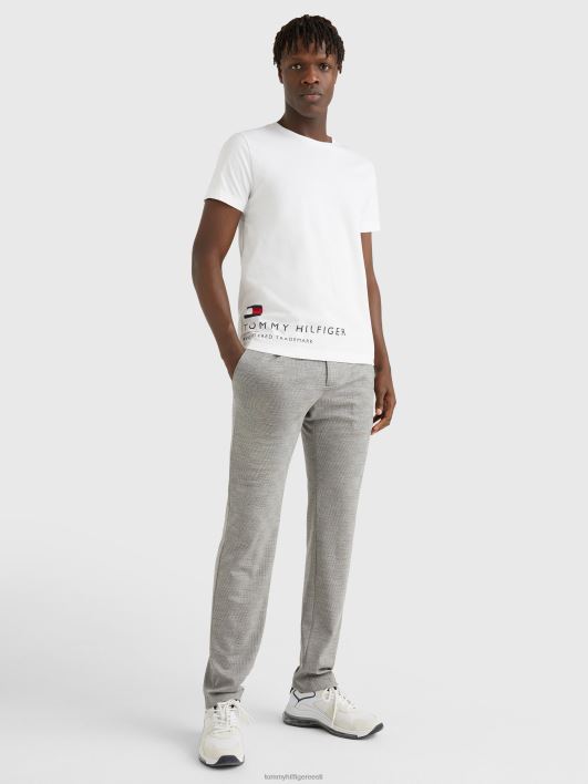 ümbritsev logoga T-särk RJV621707 valge Tommy Hilfiger