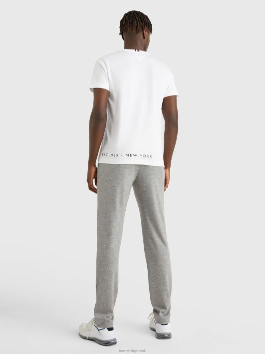 ümbritsev logoga T-särk RJV621707 valge Tommy Hilfiger