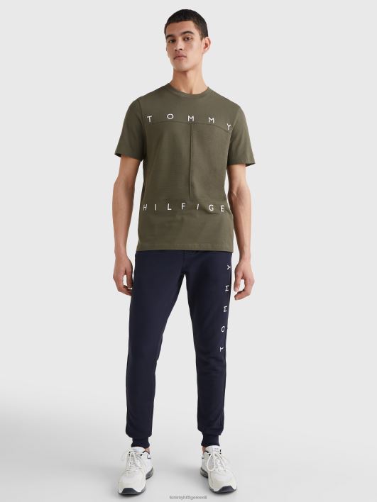 mono lipuga t-särk RJV621675 armee roheline Tommy Hilfiger
