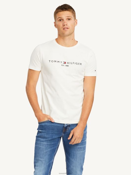 põhilogoga t-särk RJV621466 lumivalge Tommy Hilfiger