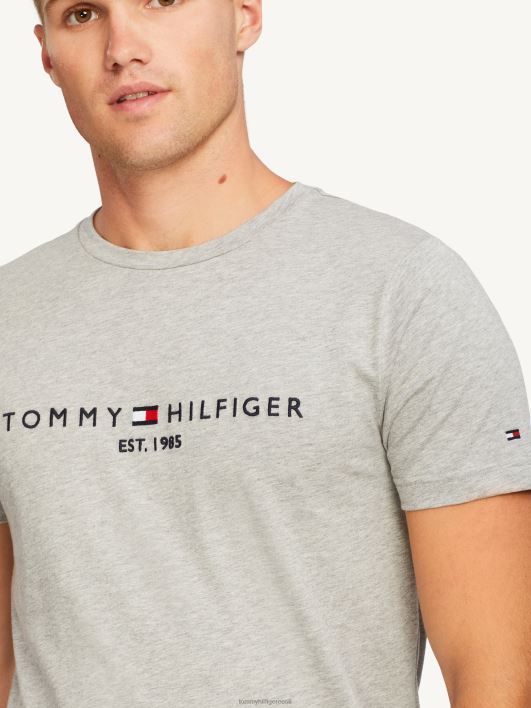 põhilogoga t-särk RJV621471 pilvekanarbik Tommy Hilfiger