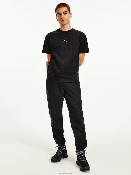 ringi logoga T-särk RJV621536 must Tommy Hilfiger